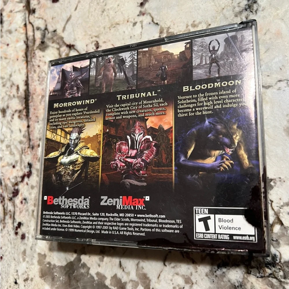 The Elder Scrolls III 3 Morrowind 